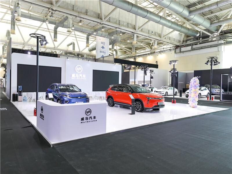 2021蘇州十一國際車展威馬展臺