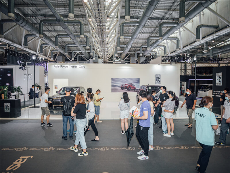 2021蘇州五一國際車展勞斯萊斯展位